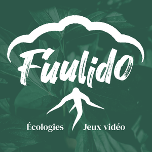 logo Fuulido le mot Fuulido est pris entre des racines en bas et une canopée en haut