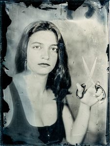 Portrait au collodion de Lumi